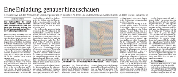Rheinpfalz 9. 12. 2024