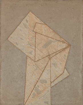 Pathetiker Nr. 12,2021,Ätzdruck auf Beton, geölt, Ölkreide,75 x 60 cm
